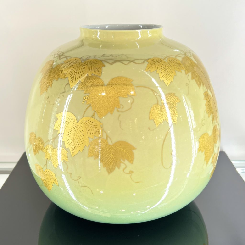 舩木研兒 黄釉鹿絵大皿 – 雅翔堂塩谷