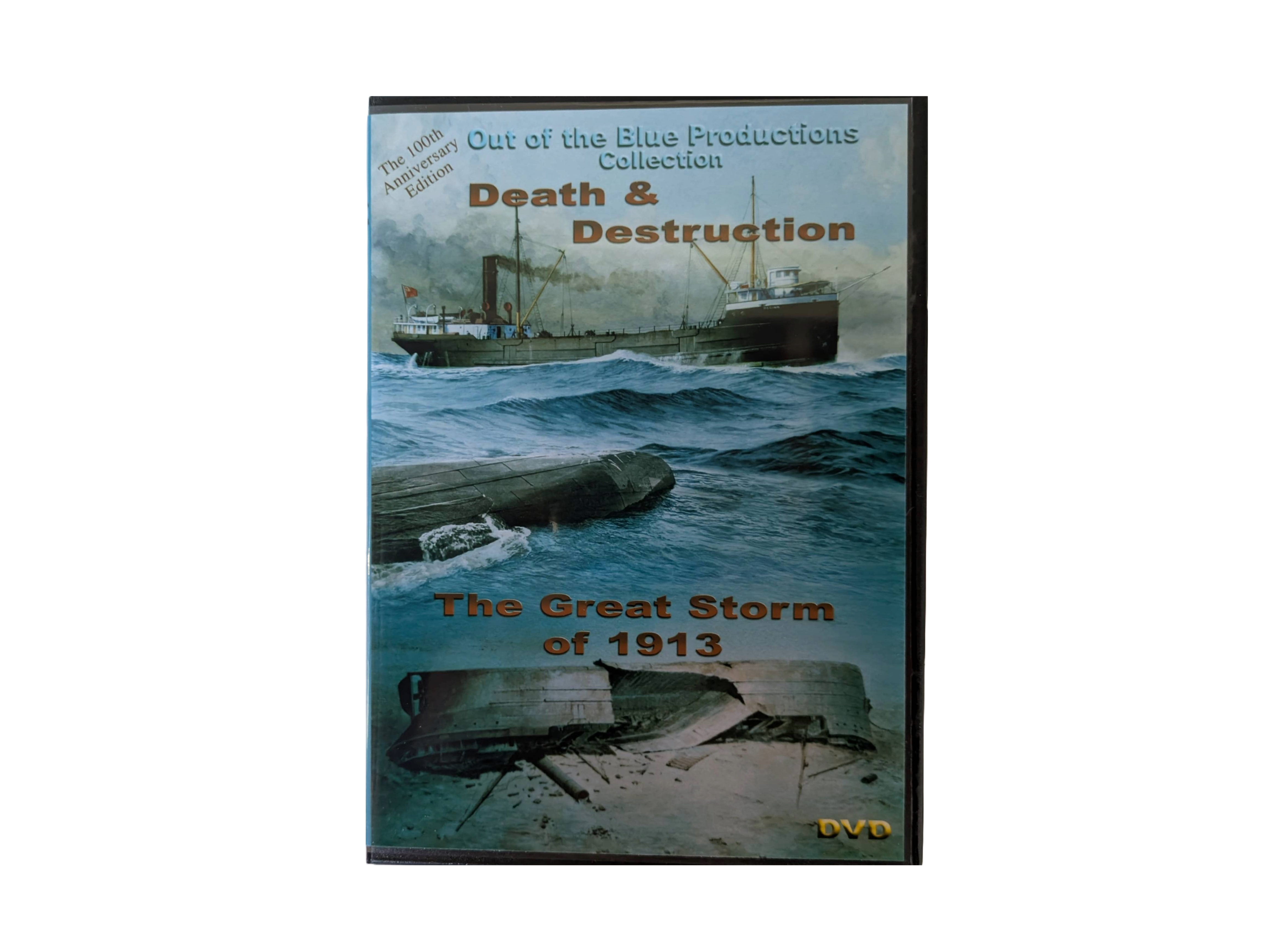 Death and Destruction The Great Storm of 1913 DVD - Great Lakes
