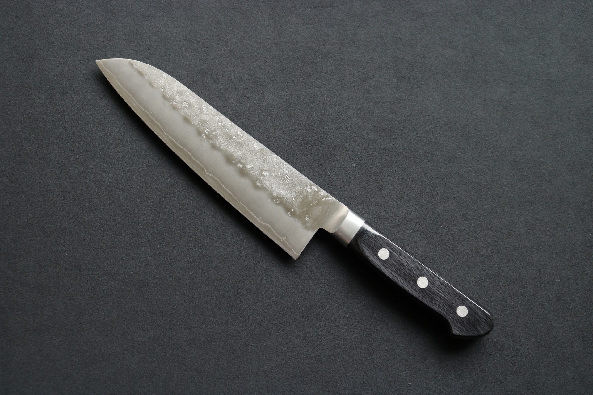 白鷺 三徳包丁 銀三鋼 梨地 洋包丁180mm - shirasagistore.com