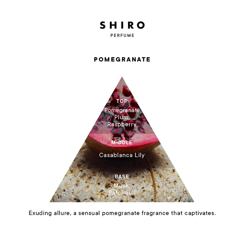 POMEGRANATE EAU DE PARFUM – SHIRO US Online Store