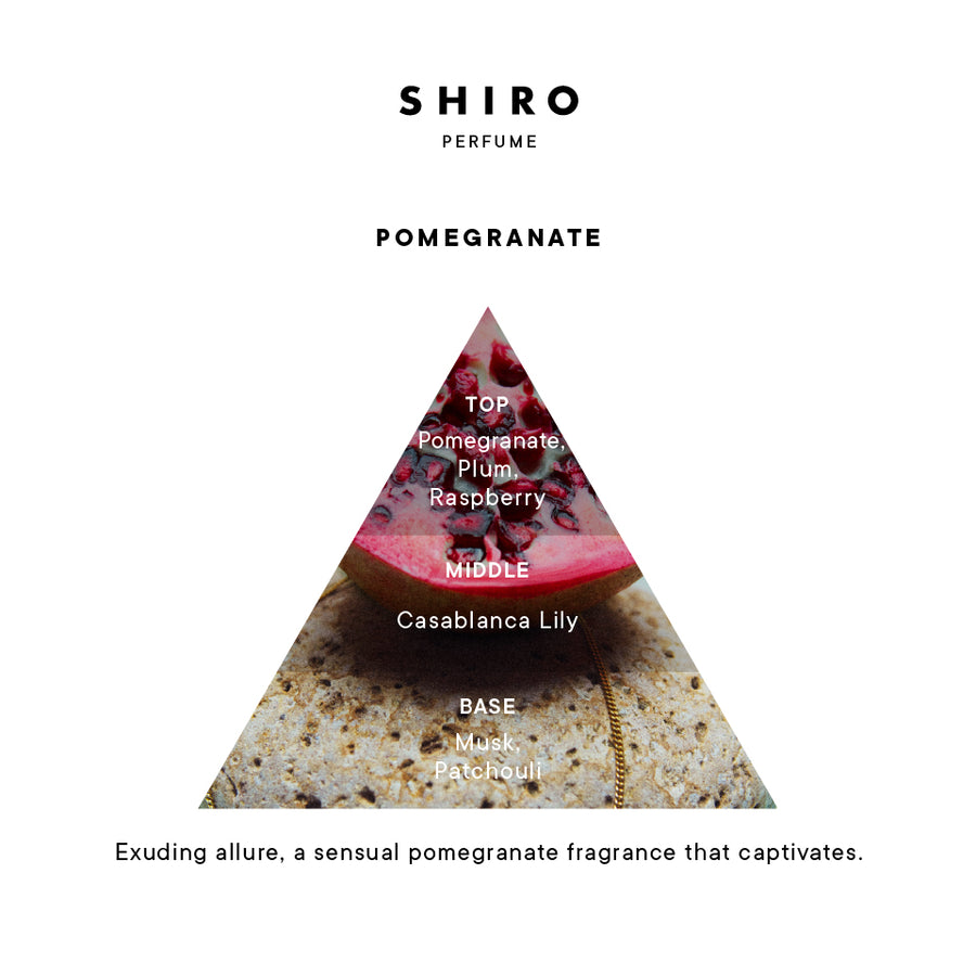 POMEGRANATE EAU DE PARFUM – SHIRO US Online Store