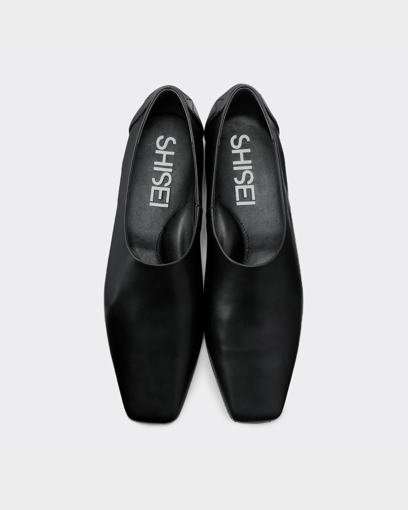 MM TIGHT SQUARE SLIPON / BLACK – SHISEI