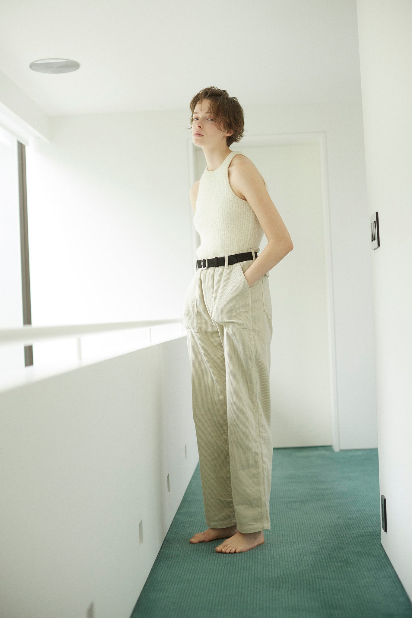 CORDUROY BAKER / CREAM – SHISHIKUI