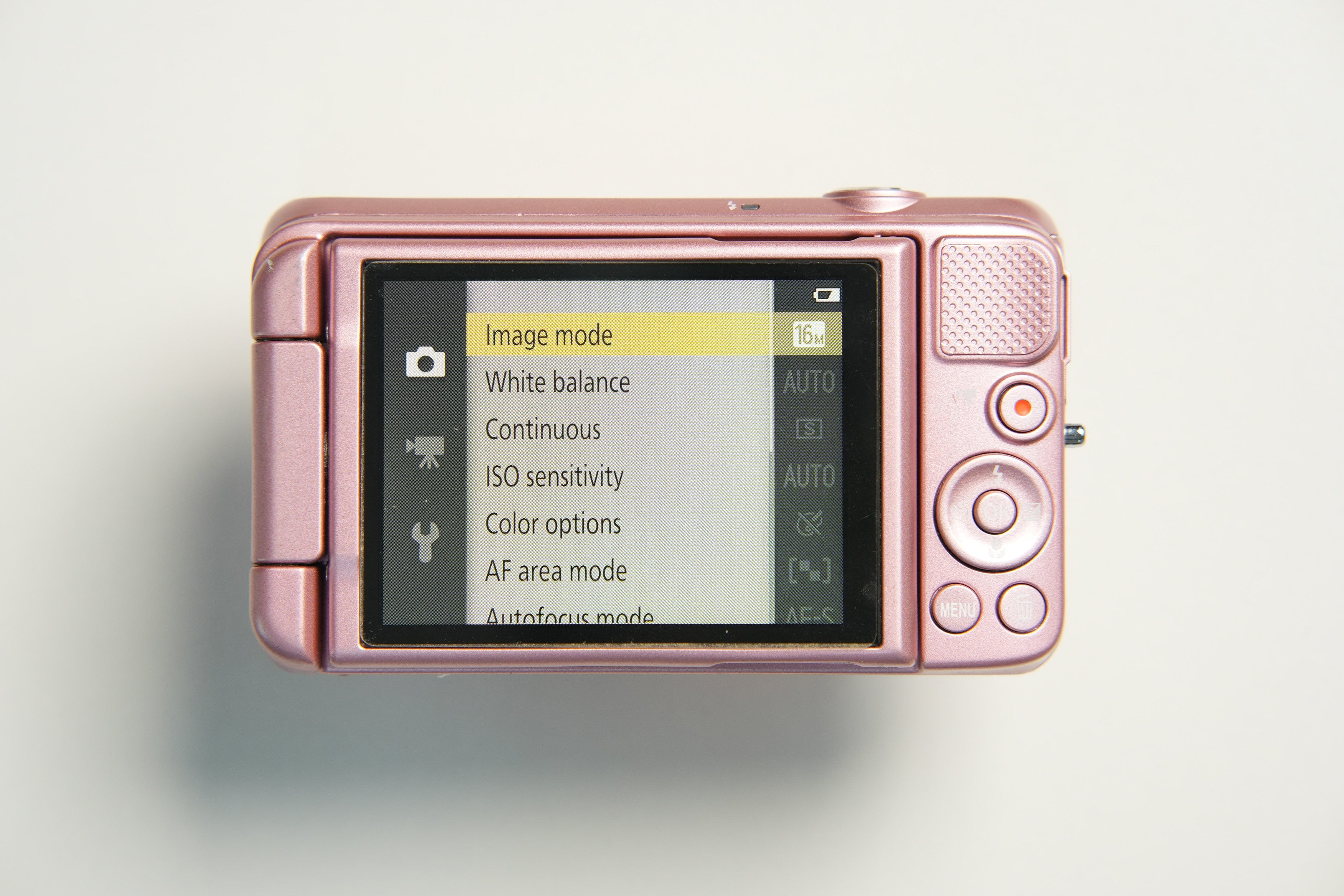 Nikon Coolpix S6600 Flip Screen Digital Camera - Metallic Pink