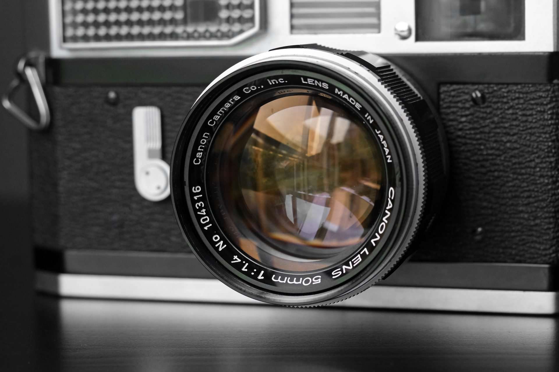 Canon 7 Rangefinder Film Camera & 50mm f/1.4 Lens - Buy Online at