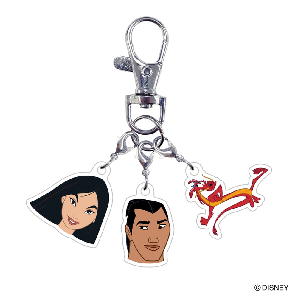 ディズニー トリオアクリルキーホルダー プリンセスシリーズ – きゃら