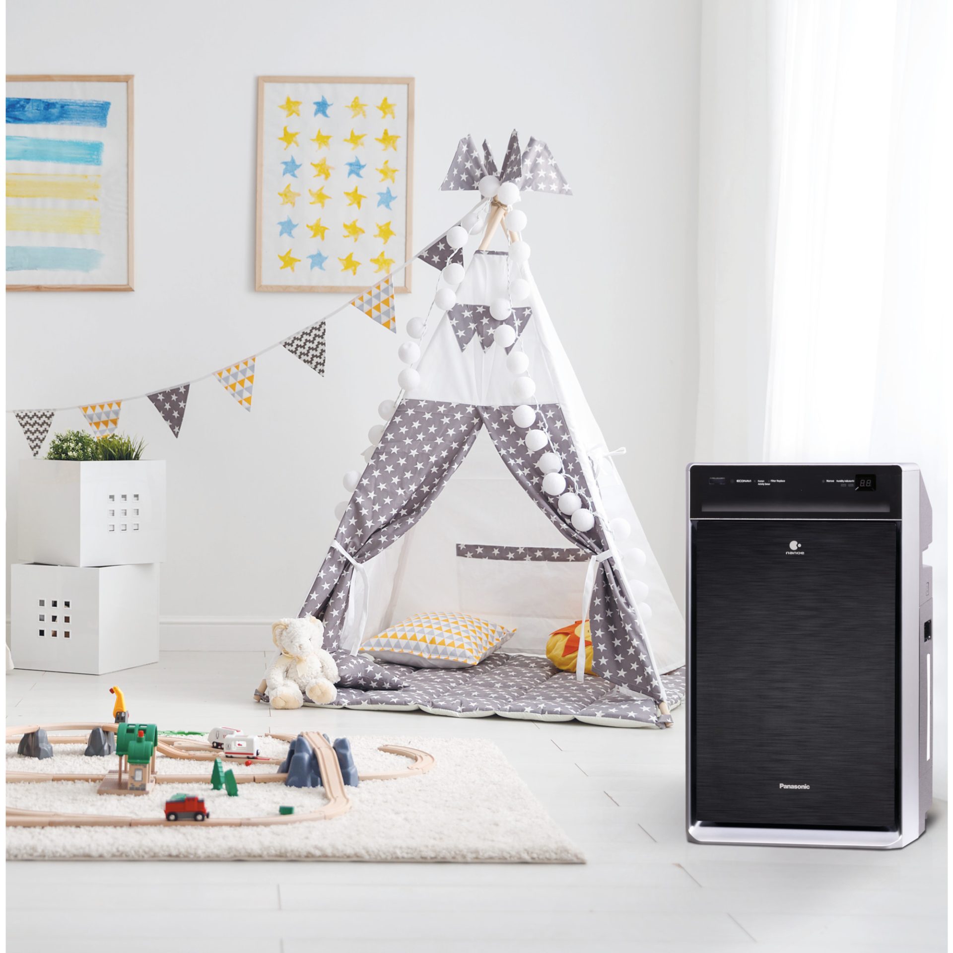 良品】Panasonic 加湿器空気清浄機 F-VC70XP 2018年製2017年製