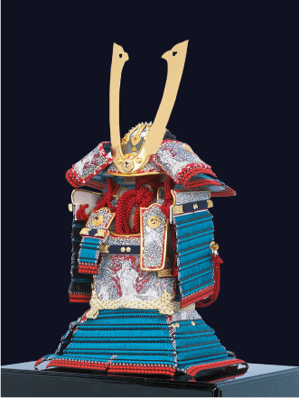 多摩地区一】ケース入りや着られる五月人形、兜、甲冑、原米洲取扱店の