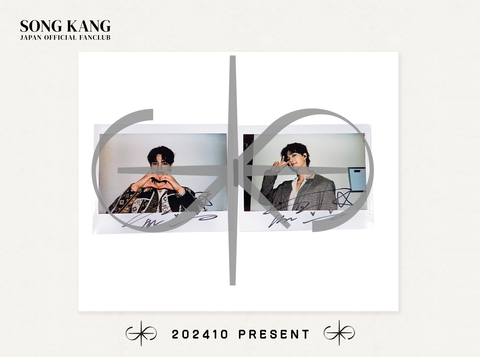 ONEUS 5X 直筆サイン入り ポラロイド チェキ ファヌン ONEUS 5X 直筆