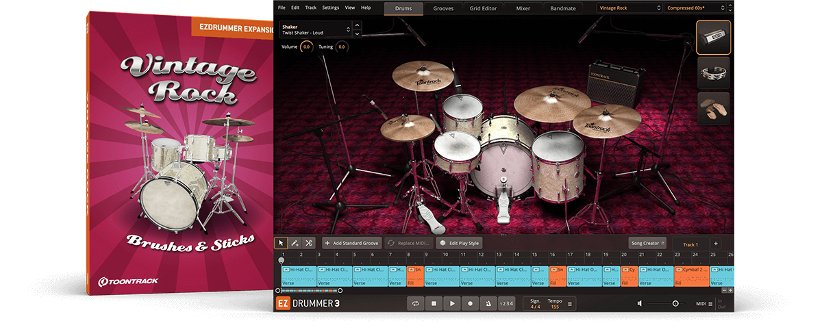 ソフト音源 「EZX - VINTAGE ROCK」 | SONICWIRE