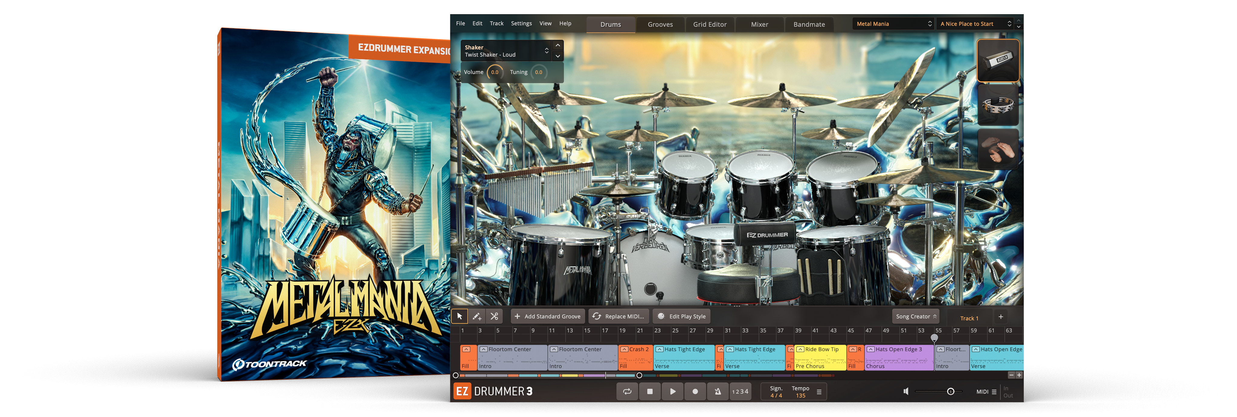 ソフト音源 「EZX - METAL MANIA」 | SONICWIRE
