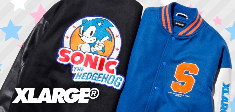 SEGA | ソニックチャンネル | SONIC THE HEDGEHOG VARSITY JACKET