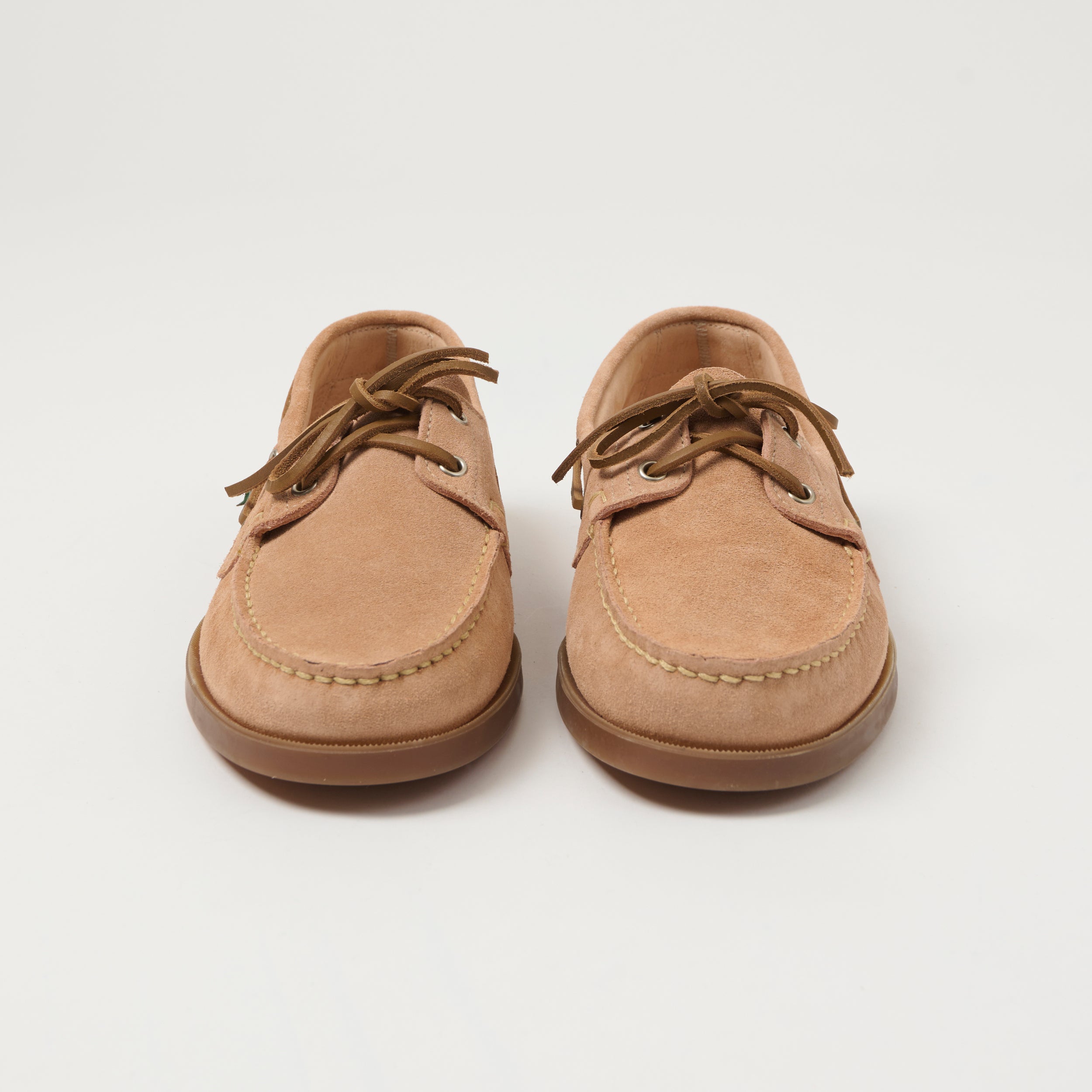 Paraboot Barth Marine Boat Shoe - Vel Nude – SON OF A STAG