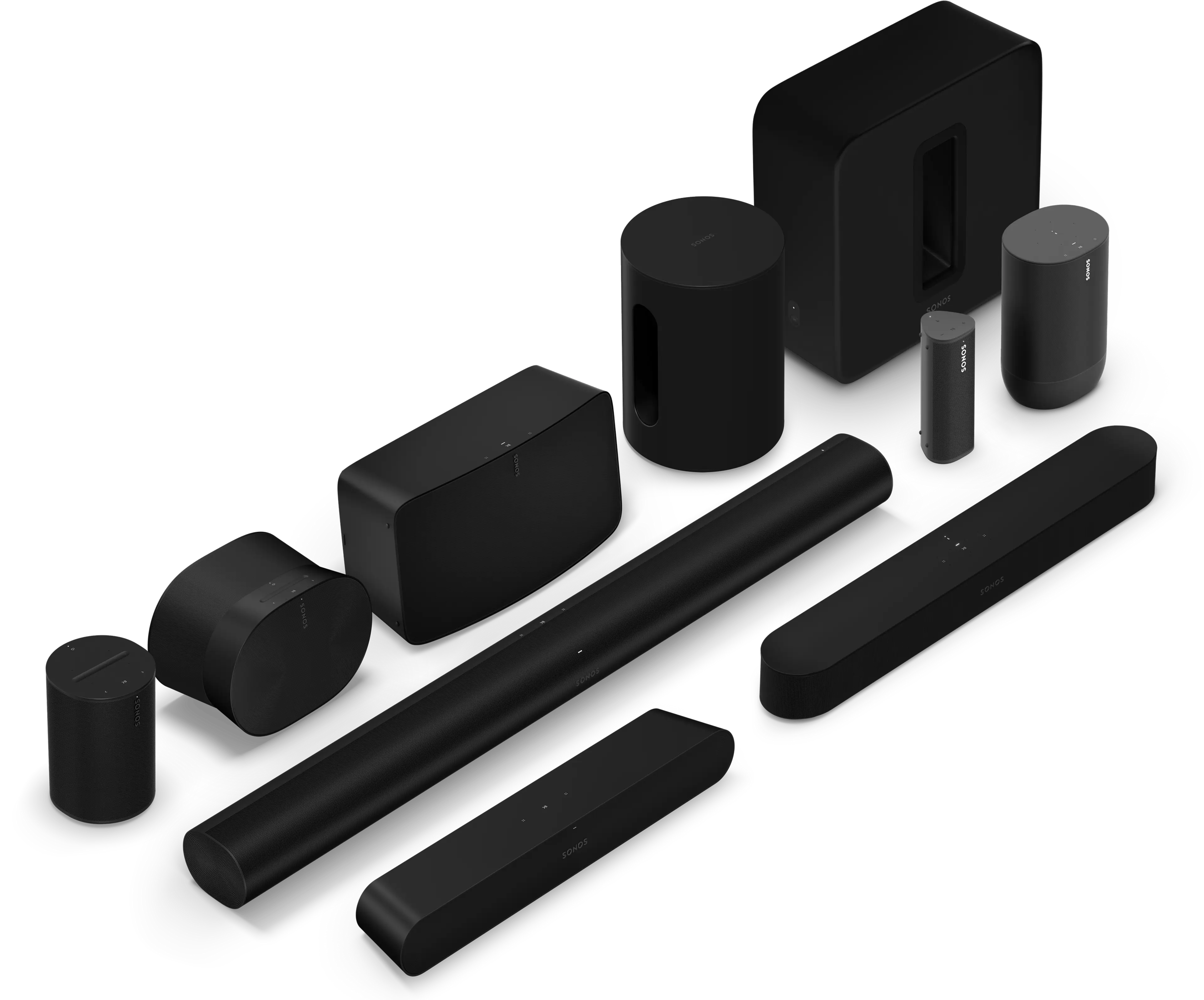 Sonos Beam Gen2 Black Certified Refurbished - Smart Soundbar