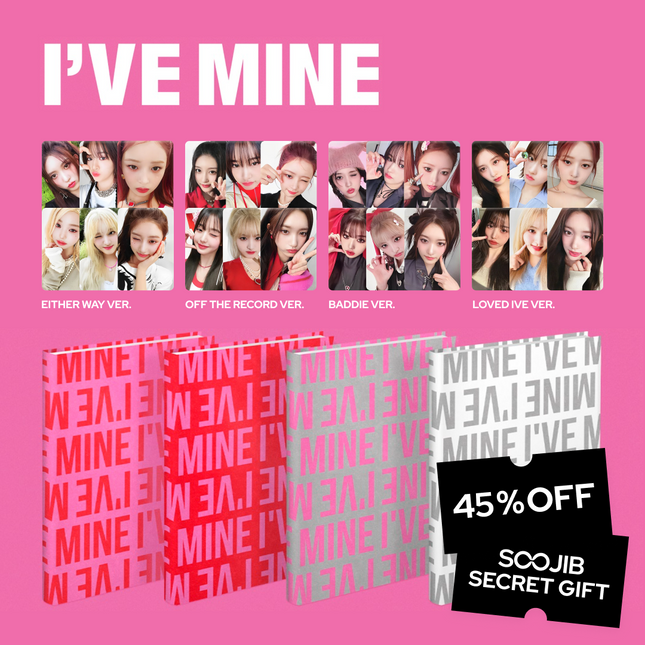 IVE I'VE MINE 1st EP ALBUM Random – SOOJIB