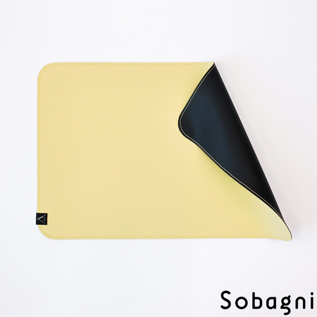 ソバニ公式 ランチョンマット 国産エシカル合皮