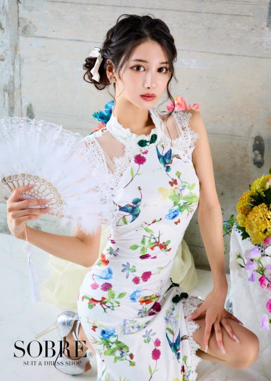 ブルームレースチャイナドレス | キャバドレス・ミニドレス・スーツ