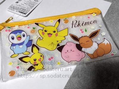 キャン☆ドゥで見つけたポケモンポーチ : 育てるブログ