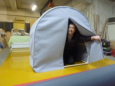 モバイル防音テント 「Pao（パオ）」（屋内用）|防音室、防音カーテン