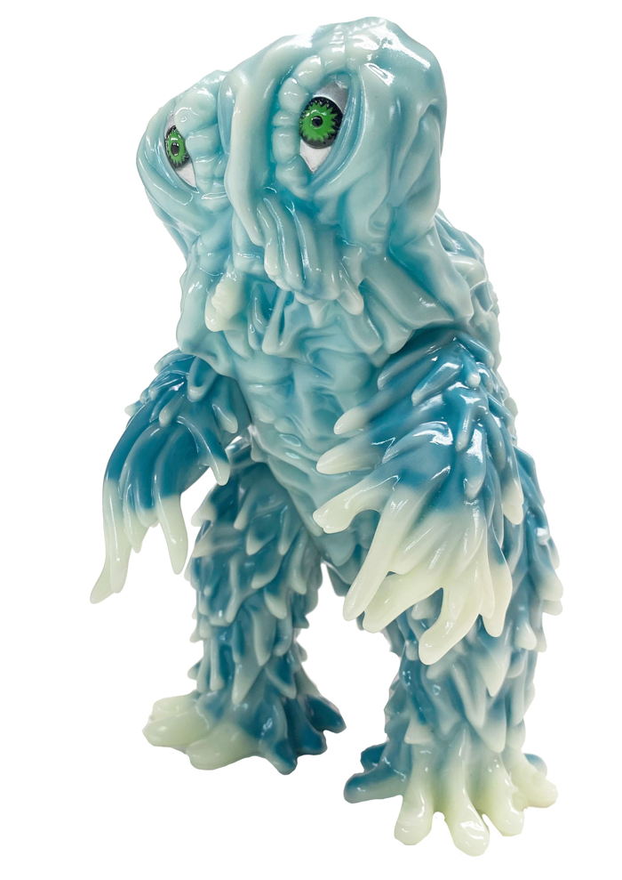 ヘドラ ソフビ 450 蓄光 マルサン 夜桜