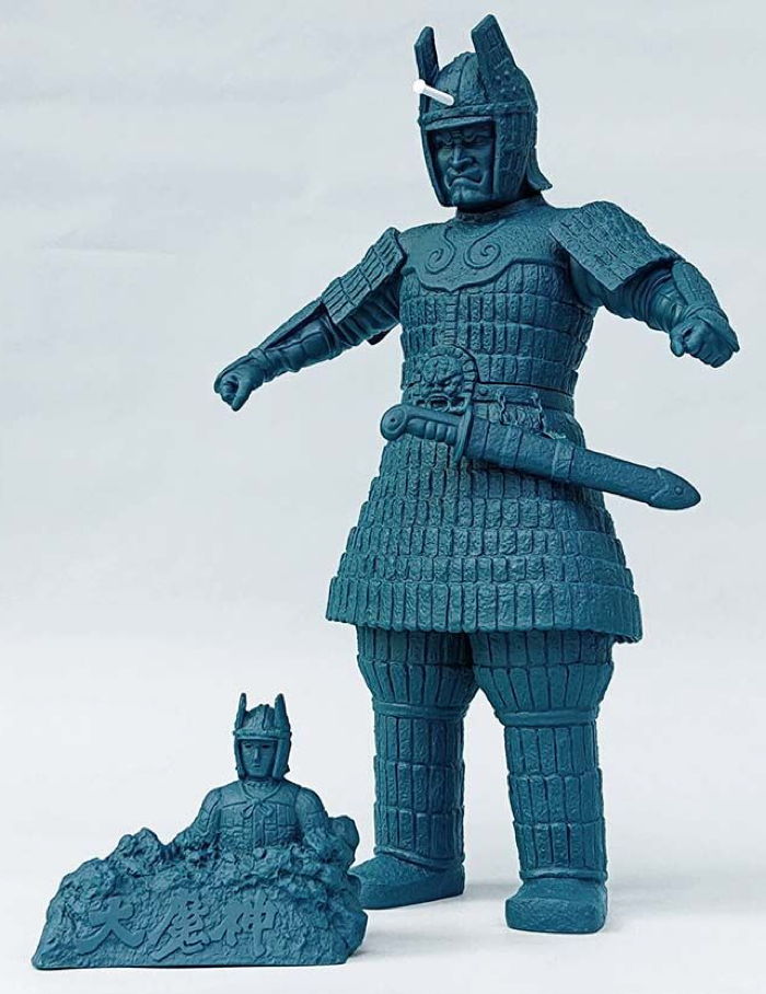 ビリケン商会からリアルモデルキット新作「大魔神」の「ダイマジン