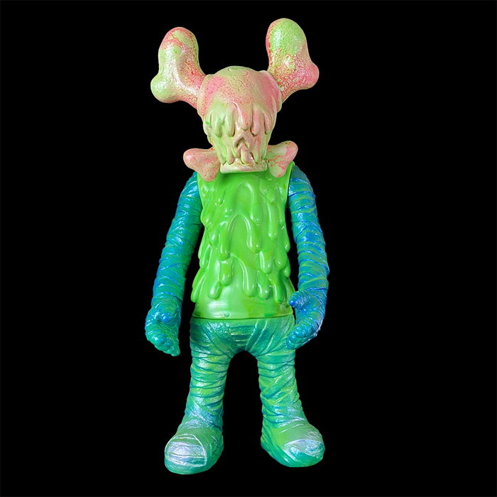 TOY ART GALLERYの「CROSSBONE ZOMBIE」でKENTH TOY WORKS「HANDPAINT