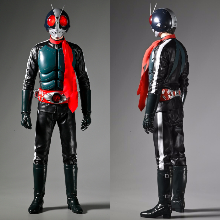 全高約50cmで海洋堂製「メガソフビ 仮面ライダー第2号(シン・仮面