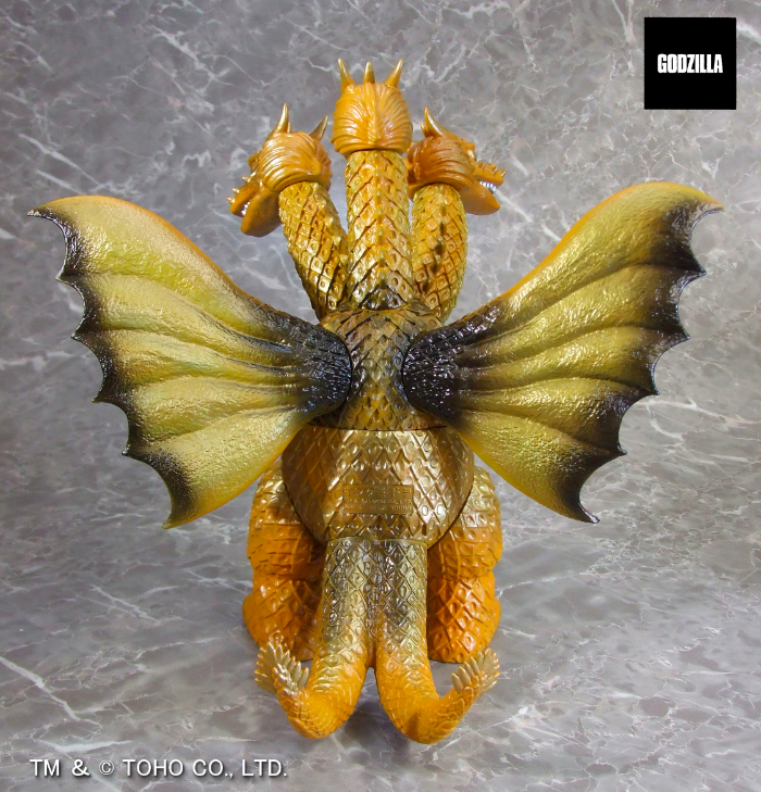 プレックスからポピーの「グレートザウルス」シリーズに「キングギドラ