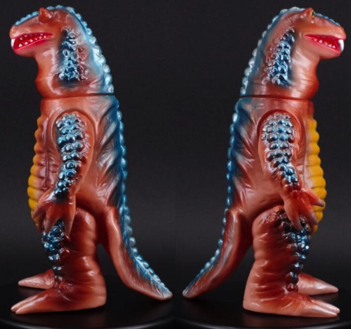 ブルマァクの「隕石怪獣ザゴラス」が「ブラウンカラー」となって