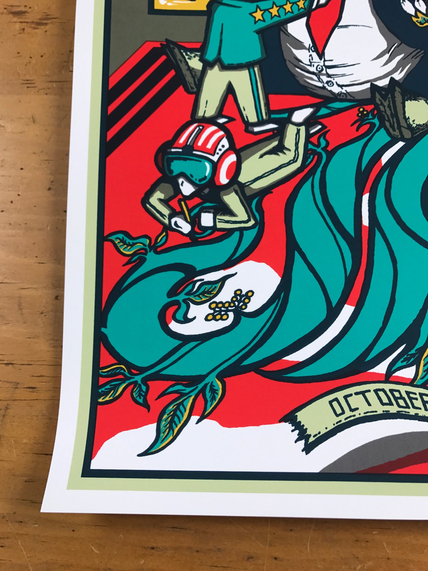 Pearl Jam - 2014 Brad Klausen poster print show edition Memphis
