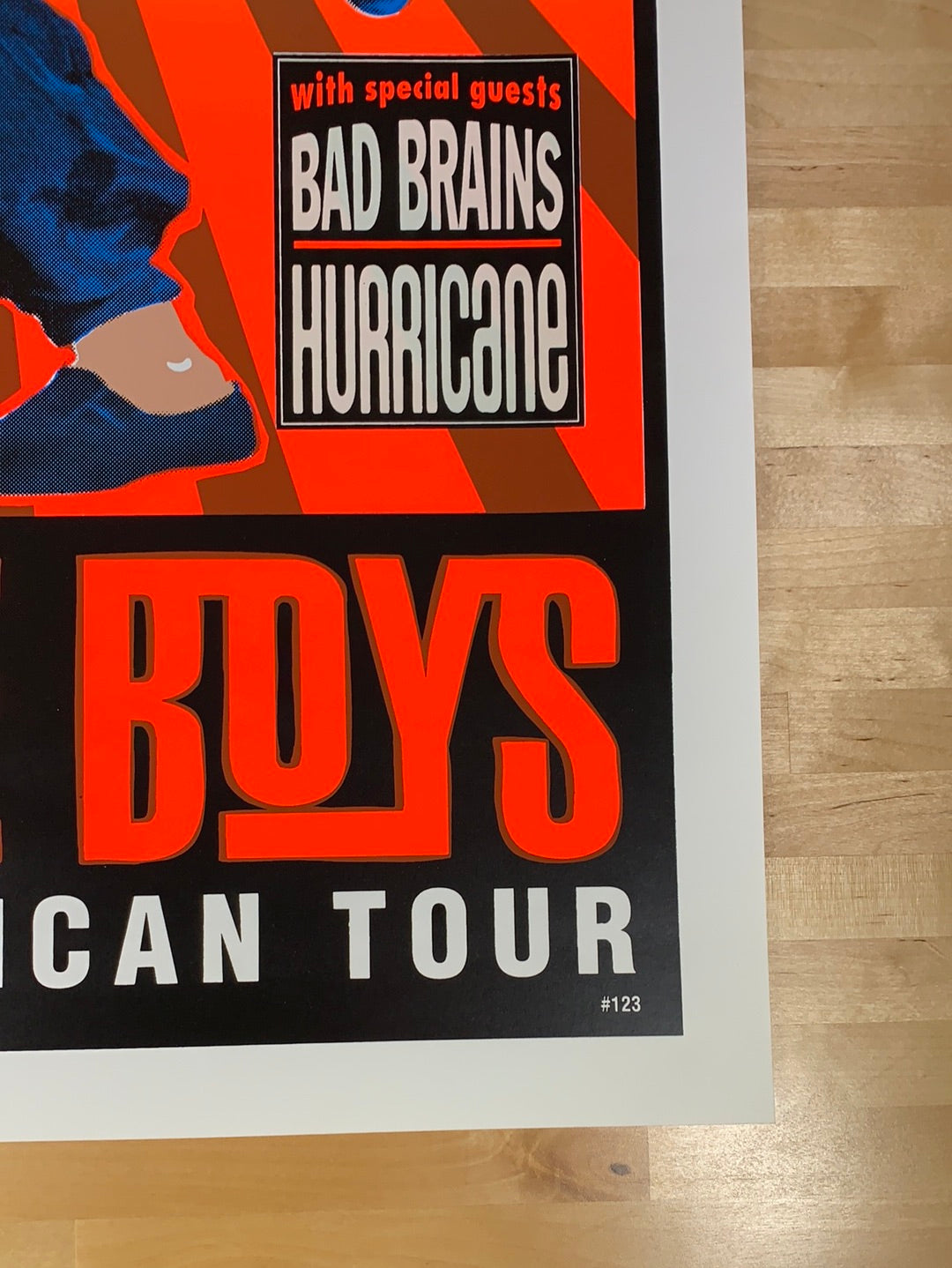 Beastie Boys - 1994 T.A.Z. poster North American Tour 1st ed