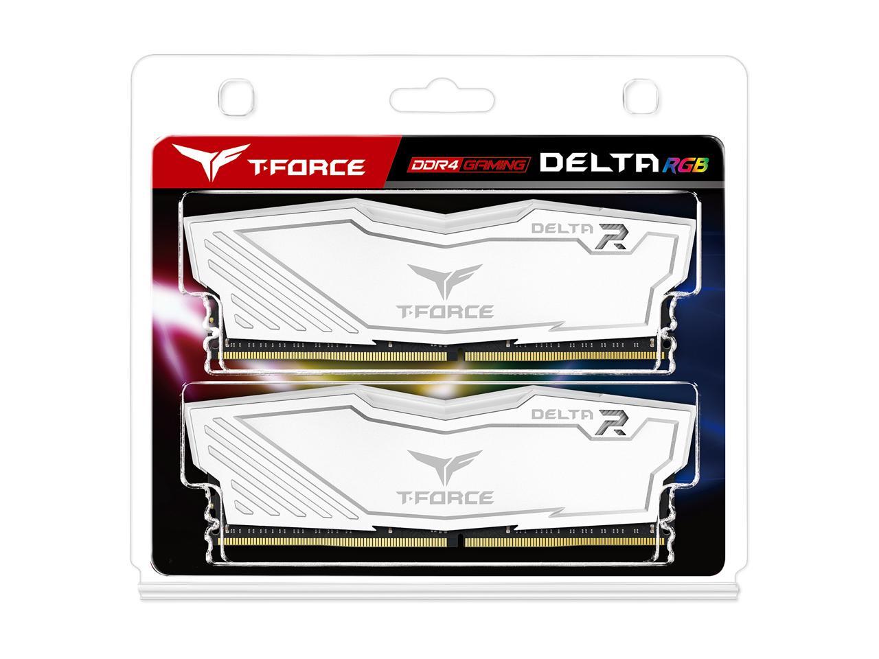 Team T-Force Delta RGB 32GB (2x16GB) 3200MHz DDR4 CL16 Desktop