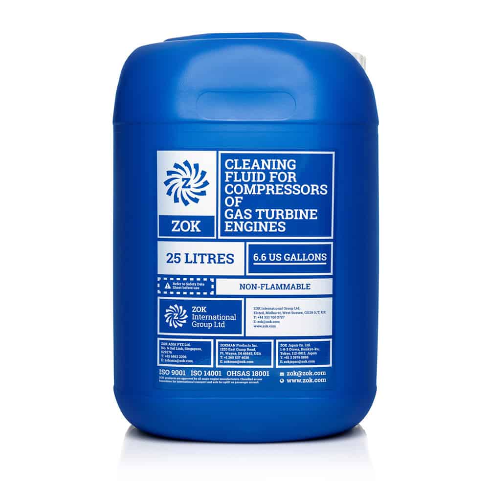 ZOK 27 Gold Standard - Gas Turbine Compressor Cleaner