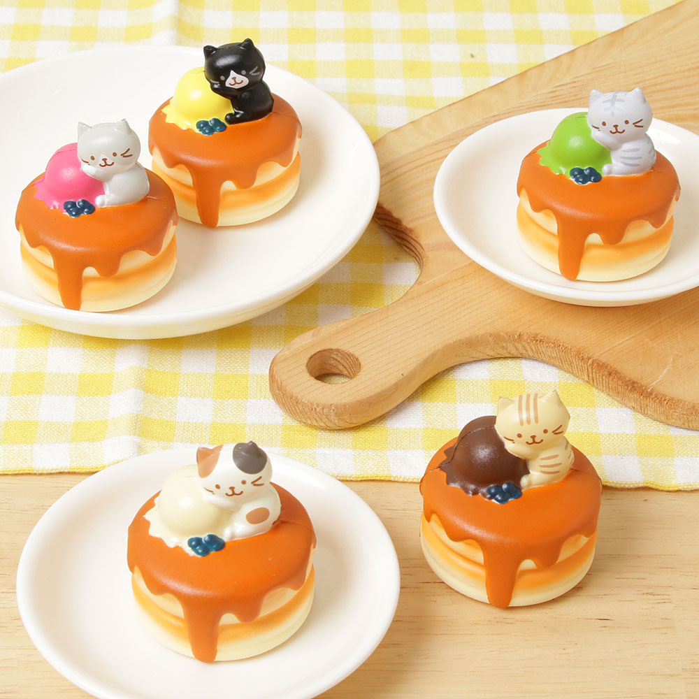 ハピンズ ふくふくにゃんこ バースデーケーキストラップ コンプリート