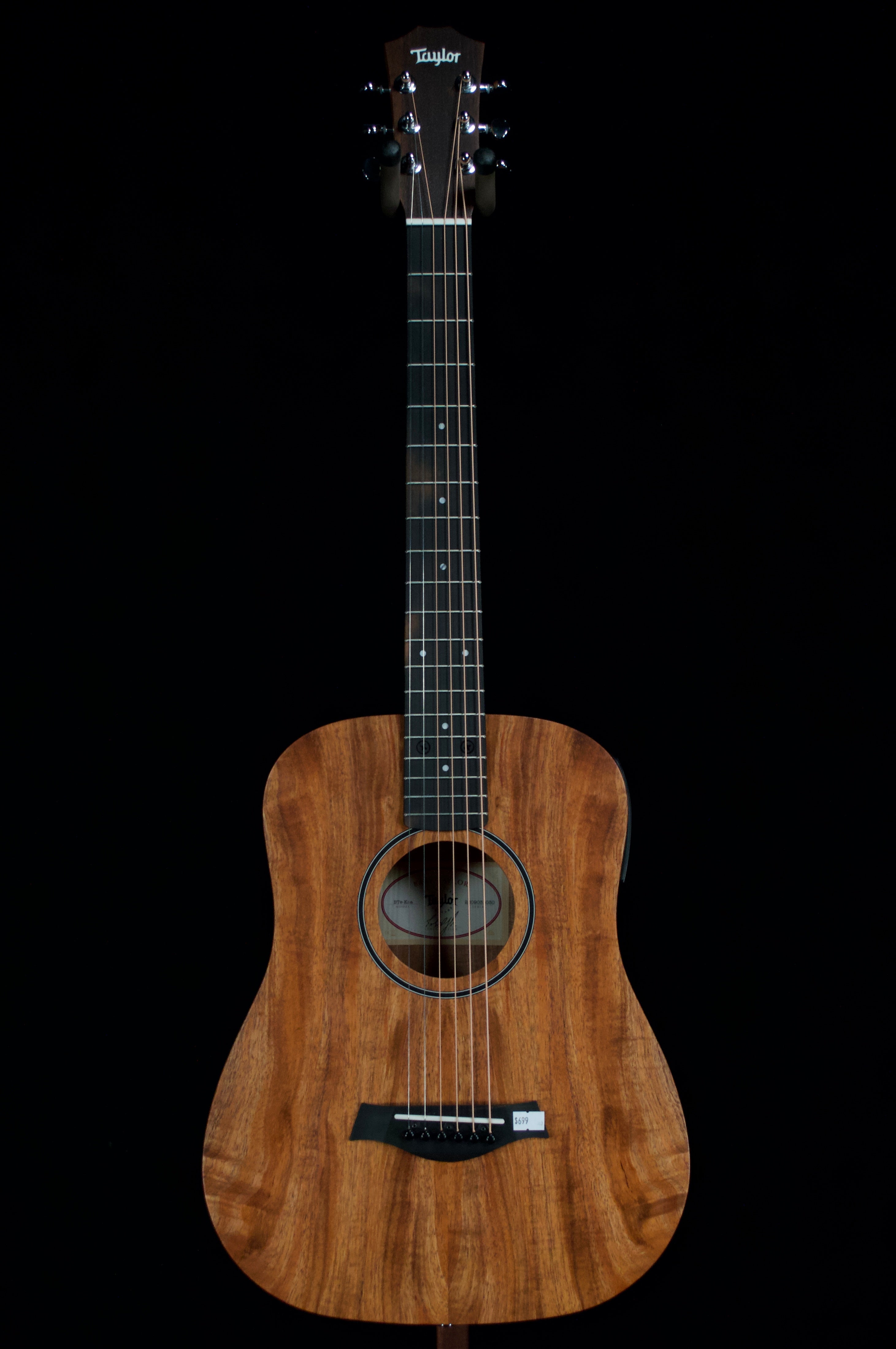 ✓ Taylor Baby BTe- Koa Left-handed – Southpaw Guitars
