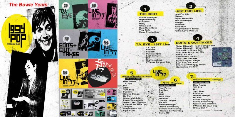 iP□イギー・ポップ Iggy Pop - The Bowie Years CD - souflesh 音楽工房