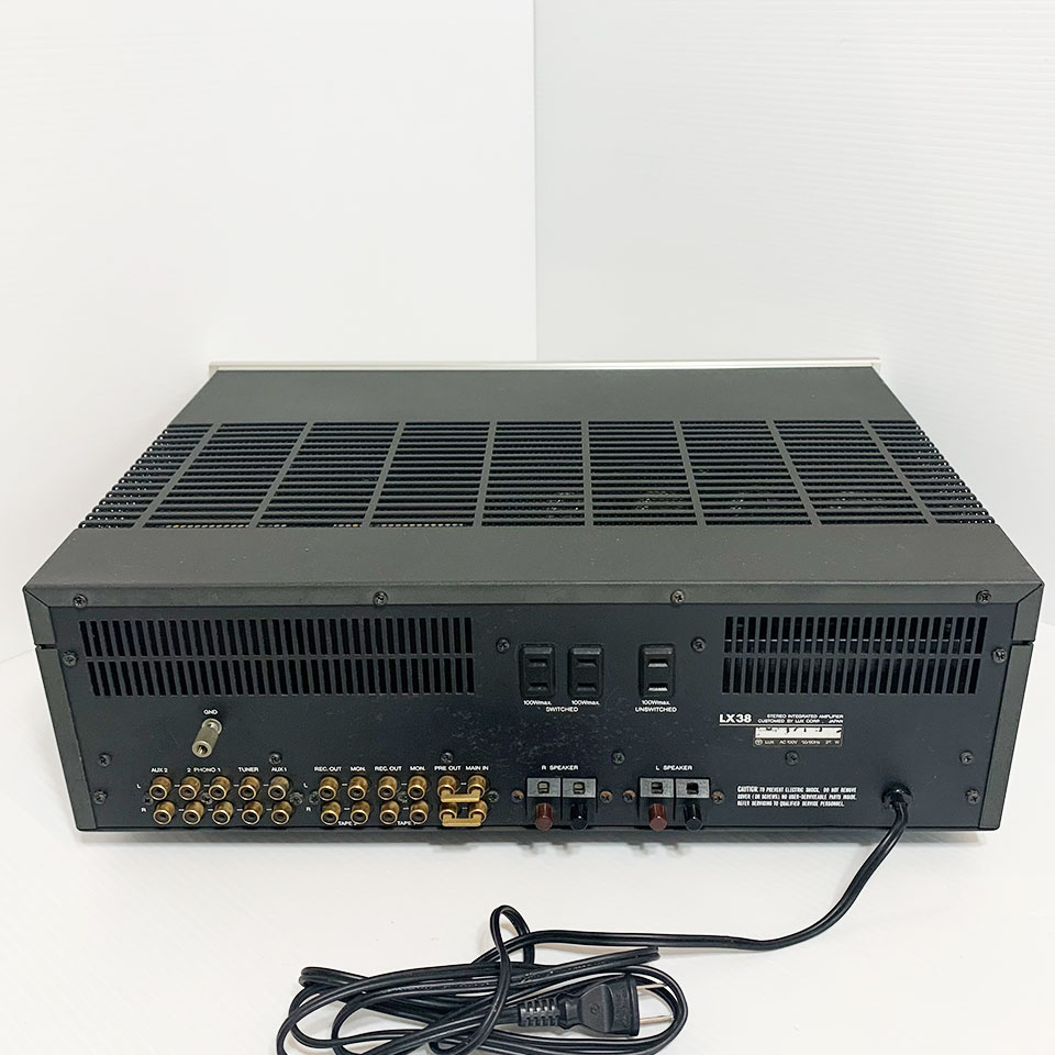 LUXMAN LX-38 商品ページ｜サウンドインプレッション