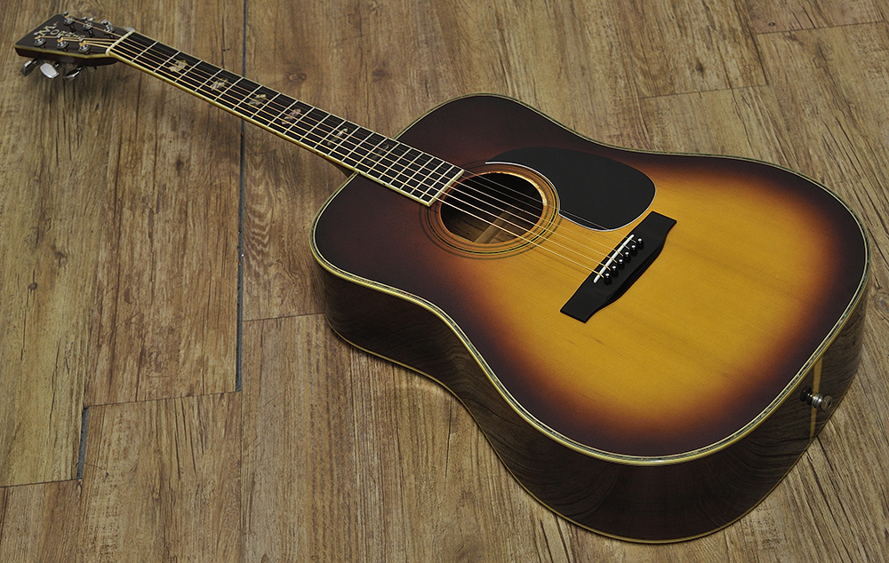 136☆〇 縦ロゴ TF MORRIS W-50 アコースティックギター ハードケース