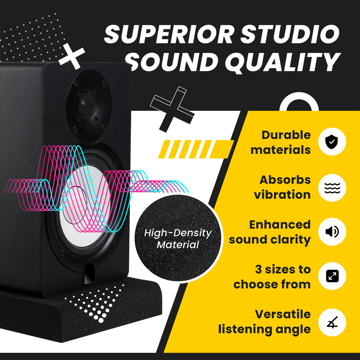 アンプ Uniplay 800 Noise Block Isolation アンプ Uniplay 800 Noise