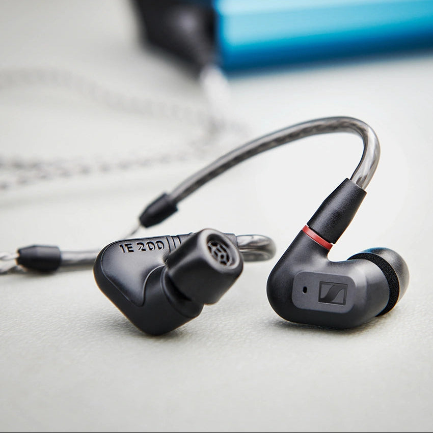 Sennheiser IE 200 (Black) | Wired In-Ear Headphones | Soundium