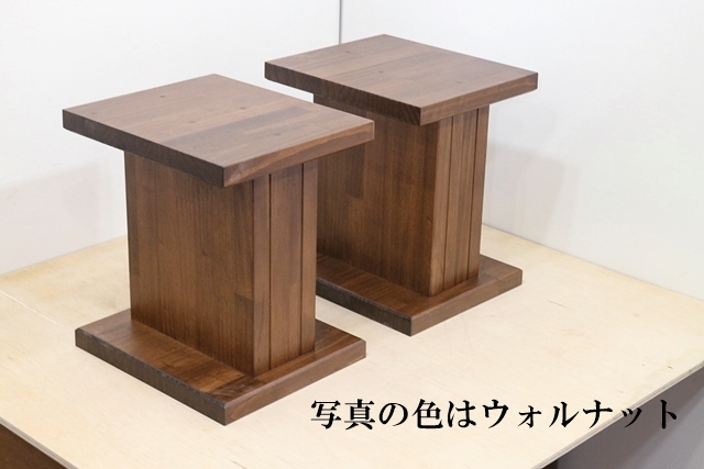 卓上用スピーカースタンドBタイプ - WOODWORKS BIGOT