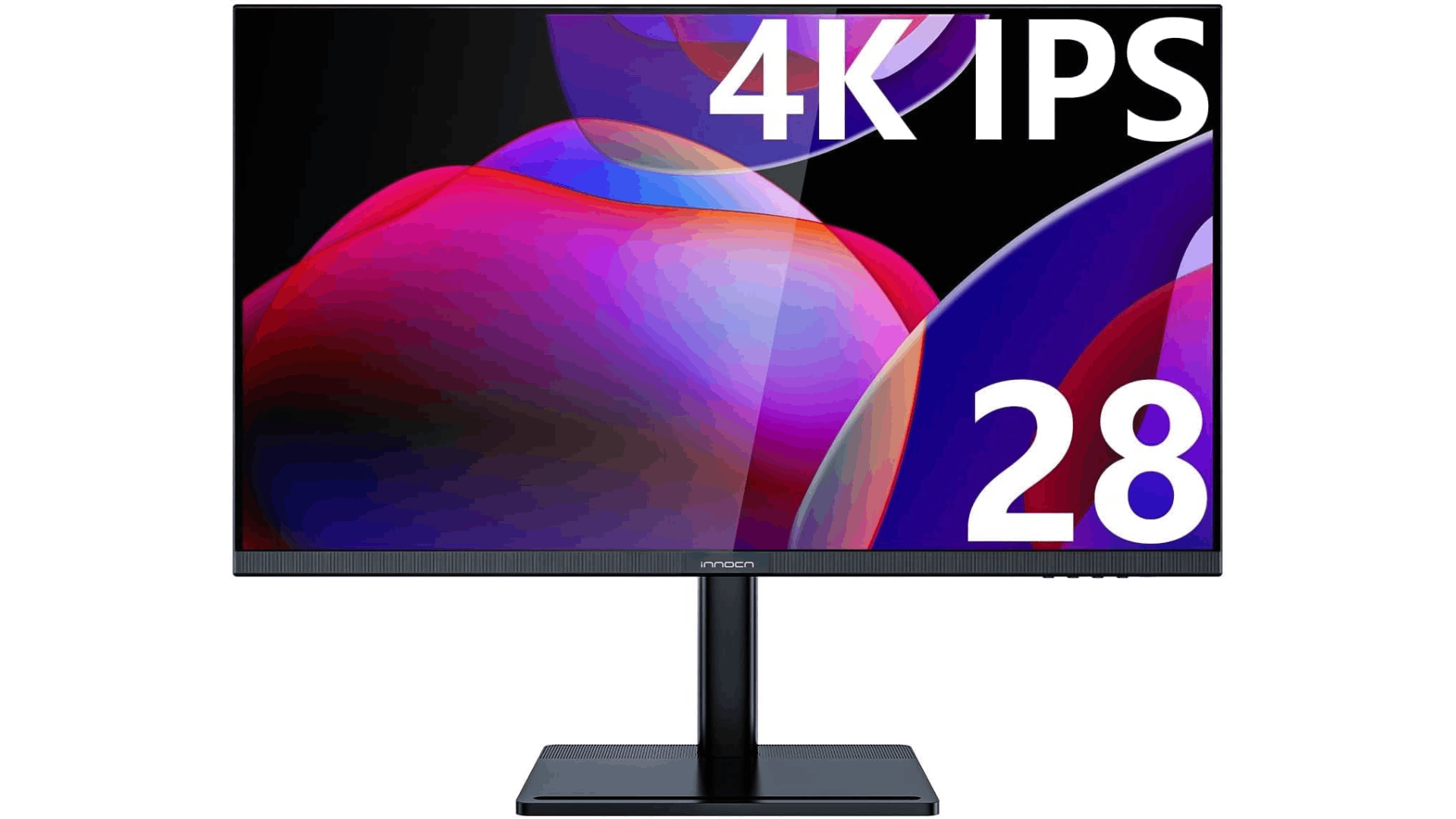 フレームレスデザインを採用したINNOCNの4Kモニター「28D1U」の9000円