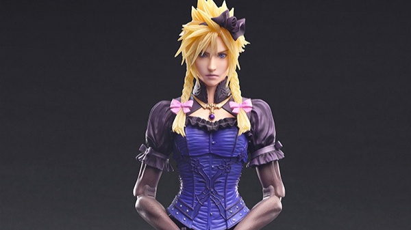 ファイナルファンタジーVII リメイク』のクラウドのドレス姿が