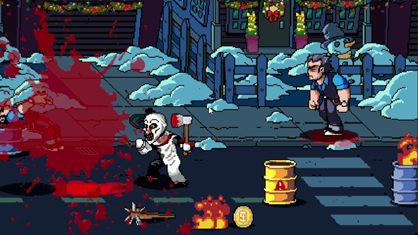 Terrifier: The ARTcade Game Announced for PC, Nintendo Switch, PS5