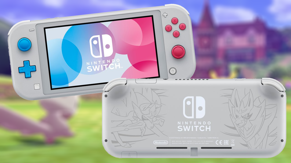 Pokemon Sword and Shield Special Edition Nintendo Switch Lite Revealed