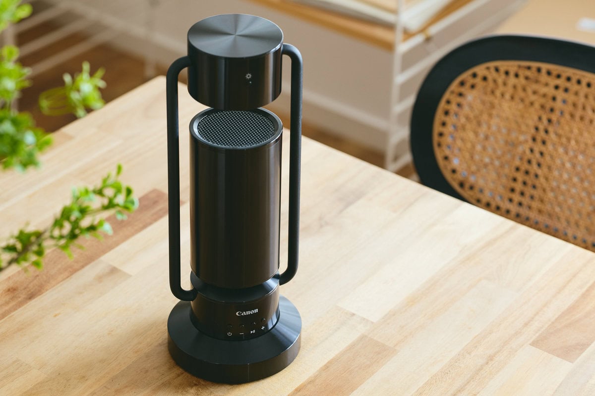 キヤノンの技術が結集したスピーカー】「albos Light & Speaker」が
