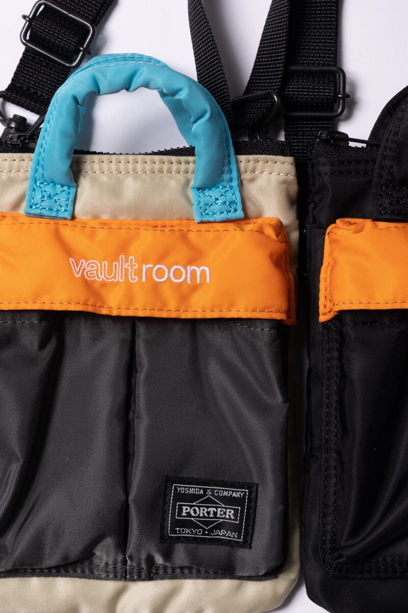 PORTER】大人気vaultroomと3度目のコラボ！“ボルトくん”をイメージした