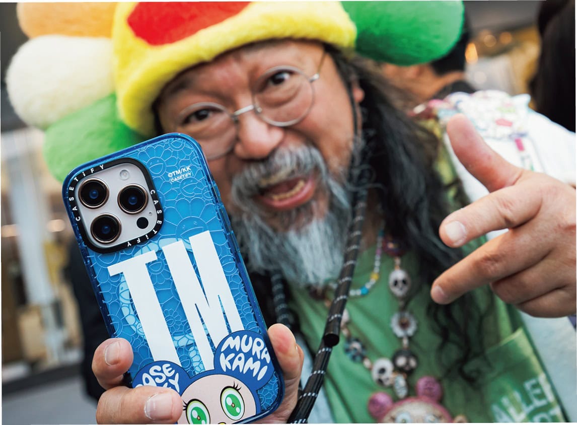 村上隆が作ったCASETiFYのスマホケース」DOB君が携帯ケースやスーツ