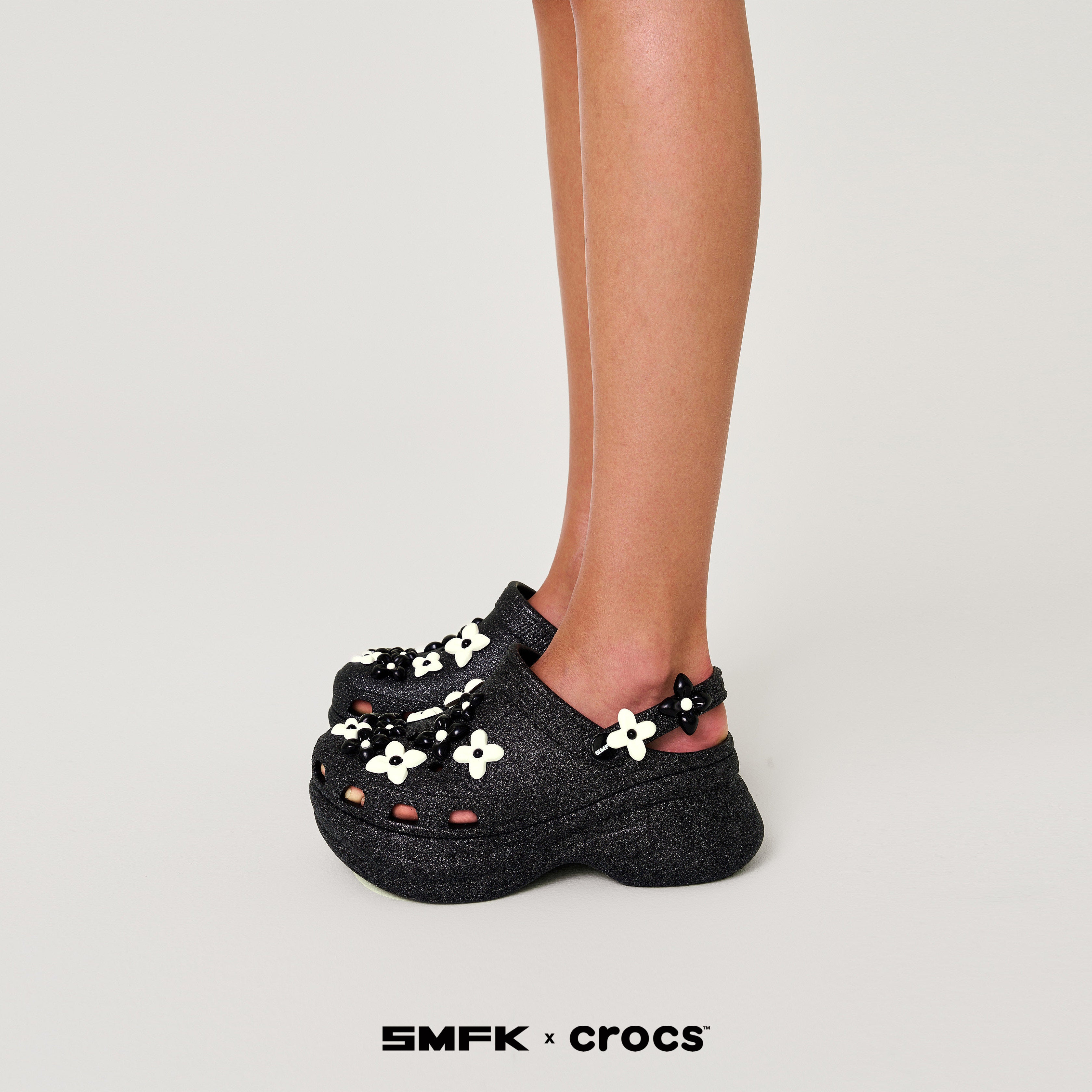 SMFK X CROCS BAE CLOG BLACK DIAMOND – SMFK Official