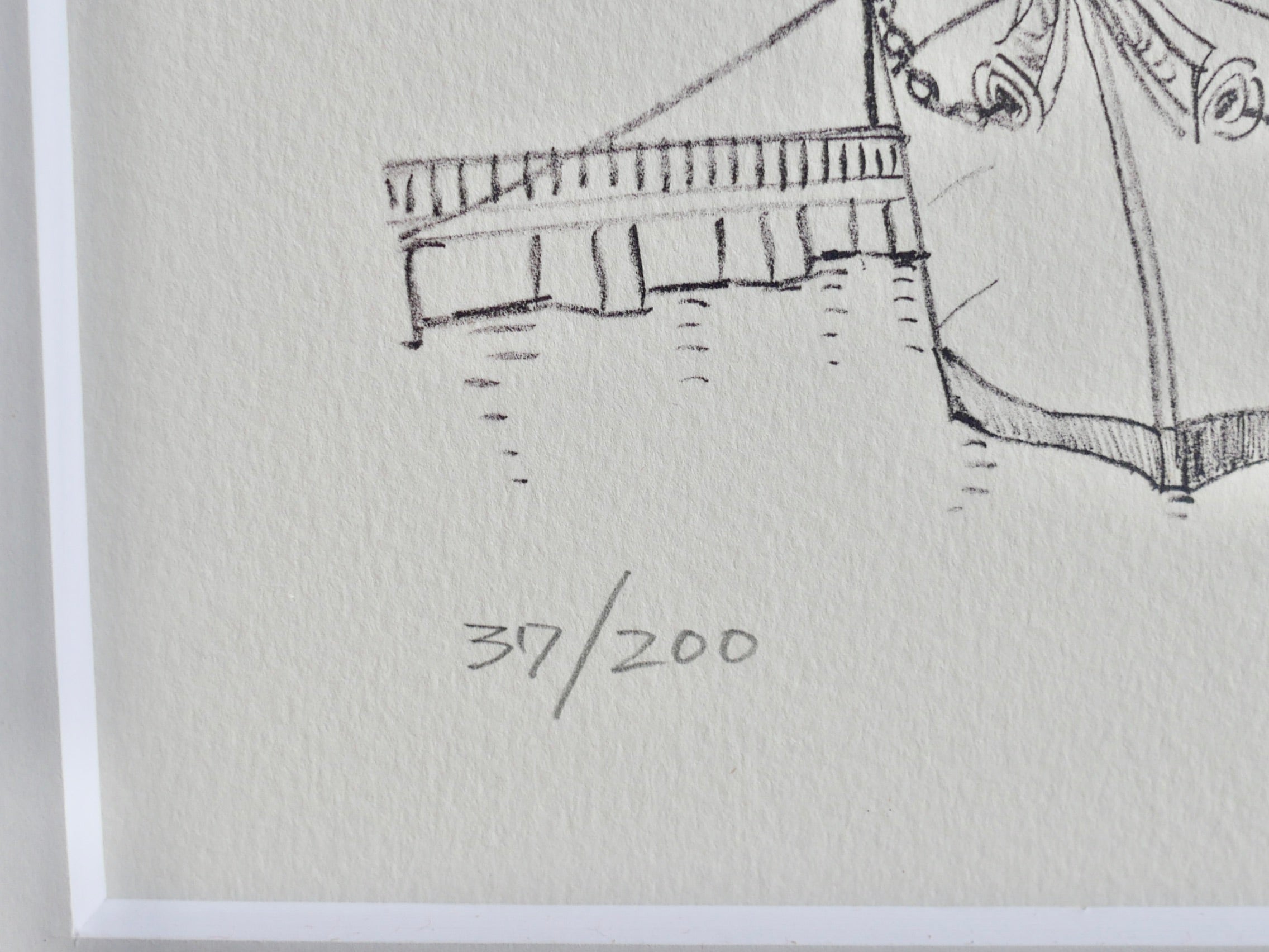 柳原良平先生 カラーサイン入りイラスト（1977年5月3日） 柳原良平先生